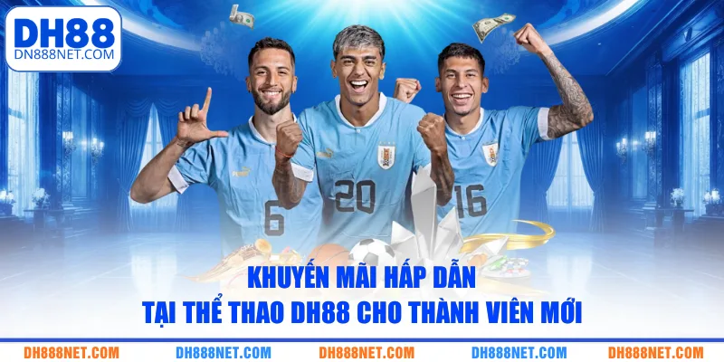 Khuyến mãi hấp dẫn tại thể thao DH88 cho thành viên mới