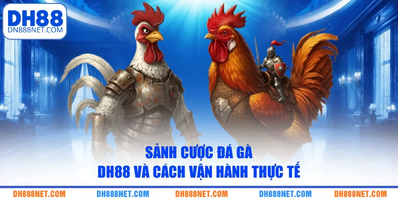 Sảnh cược đá gà DH88 và cách vận hành thực tế