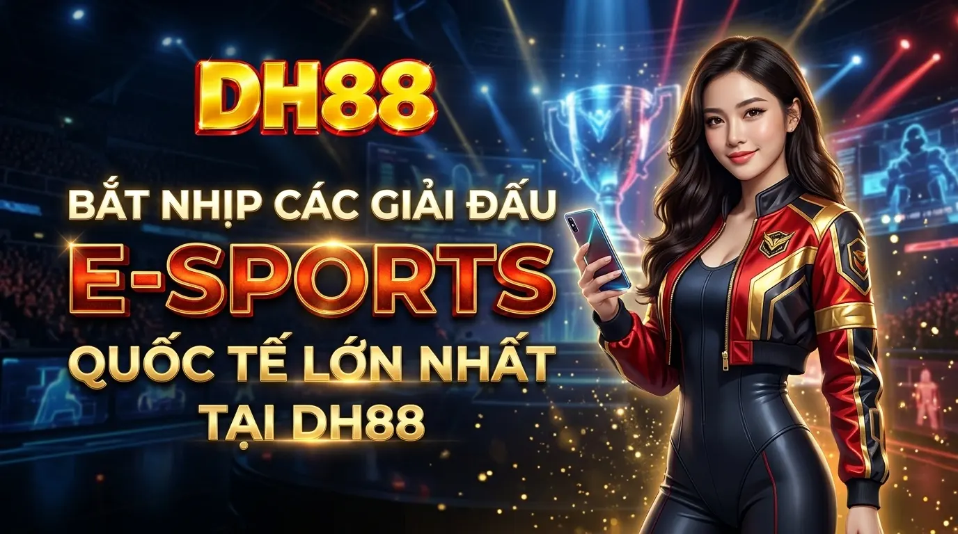 dh88 bat nhip cac giai dau e sports quoc te lon nhat tai dh88
